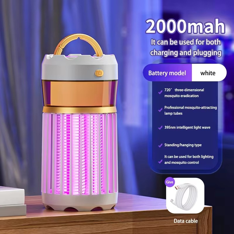 Xiaomi Mijia Mosquiteiro Elétrico Portátil com Luz Noturna e Recarga USB