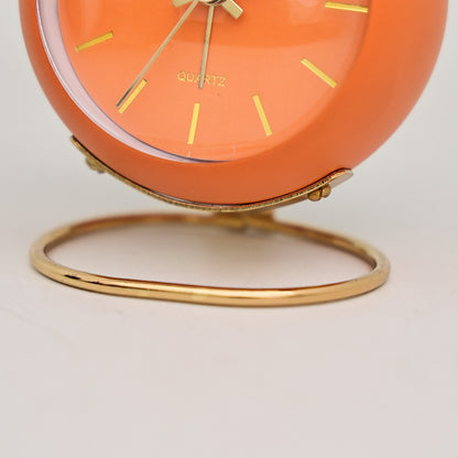 Relógio Despertador de Mesa Nórdico Minimalista com Ponteiro Luminoso Silencioso