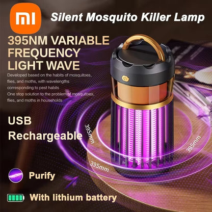 Xiaomi Mijia Mosquiteiro Elétrico Portátil com Luz Noturna e Recarga USB