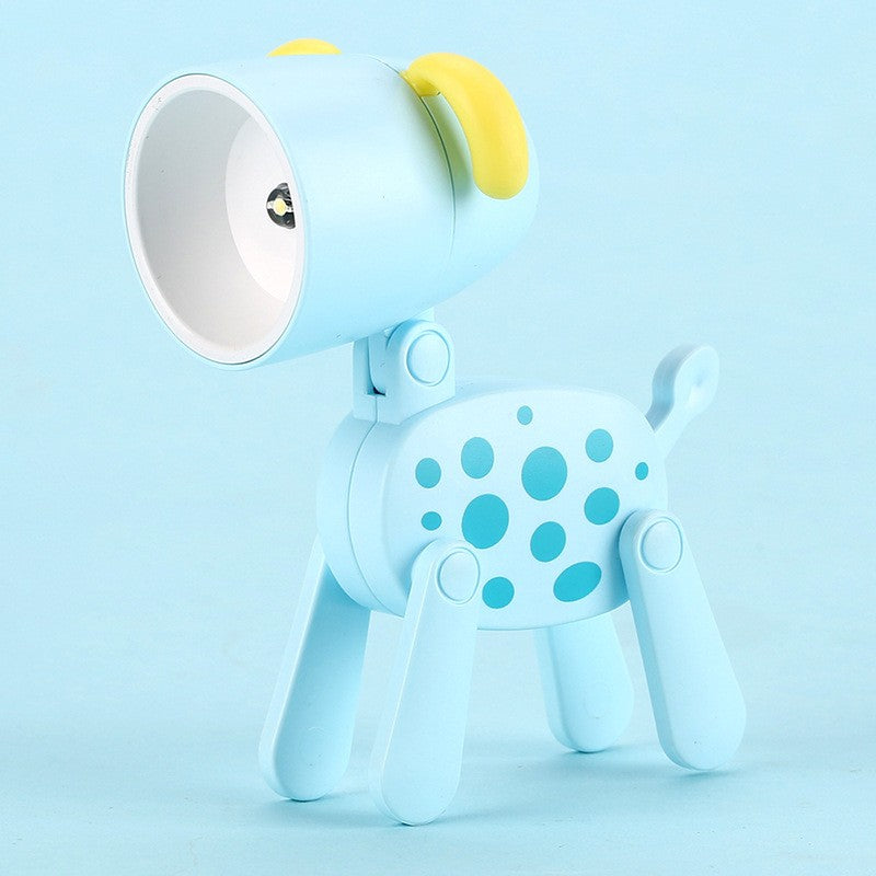 Mini Luminária LED Dobrável Infantil – Cachorrinho/Veado, Luz Quente