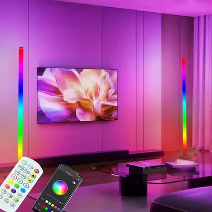 Bastão de Luz de LED RGB Recarregável com Controle Remoto – Super Brilho e Múltiplos Modos