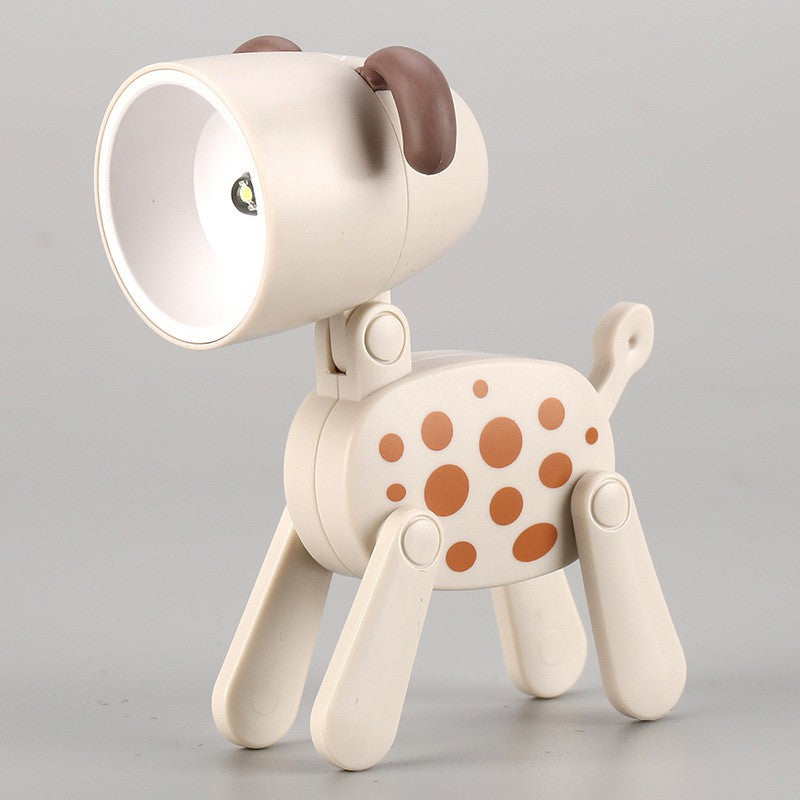 Mini Luminária LED Dobrável Infantil – Cachorrinho/Veado, Luz Quente