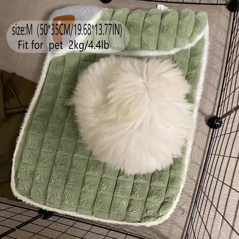 Cama para Pet Grande Inverno Quente – Colchão Pet Removível e Lavável