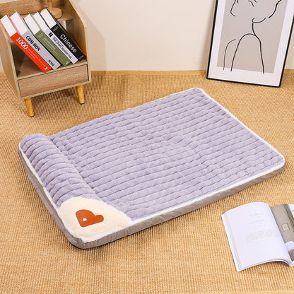 Cama para Pet Grande Inverno Quente – Colchão Pet Removível e Lavável