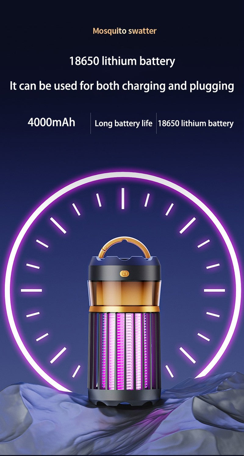 Xiaomi Mijia Mosquiteiro Elétrico Portátil com Luz Noturna e Recarga USB