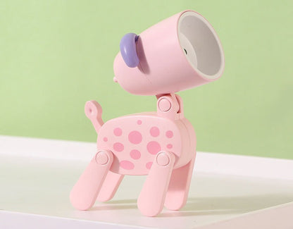 Mini Luminária LED Dobrável Infantil – Cachorrinho/Veado, Luz Quente