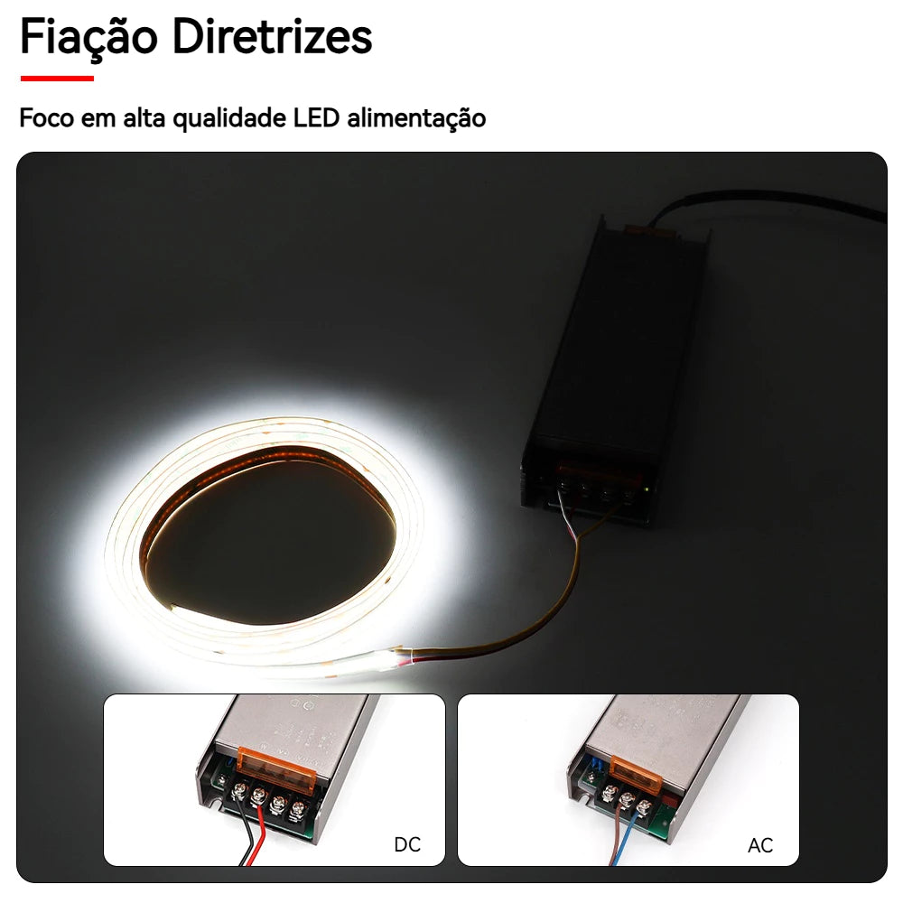 Fonte De Alimentação Regulável Tuya Zigbee 200W/300W DC 24V | Transformador LED Driver Para Iluminação