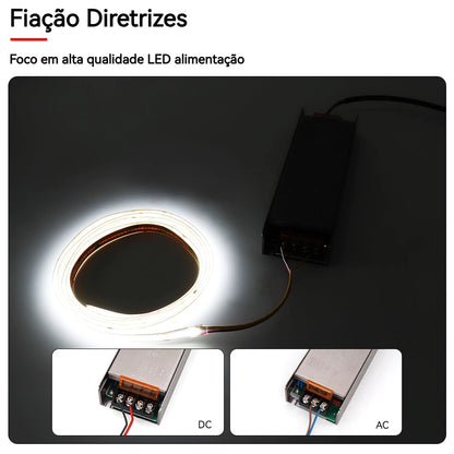 Fonte De Alimentação Regulável Tuya Zigbee 200W/300W DC 24V | Transformador LED Driver Para Iluminação