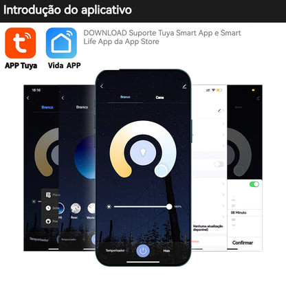 Fonte De Alimentação Regulável Tuya Zigbee 200W/300W DC 24V | Transformador LED Driver Para Iluminação
