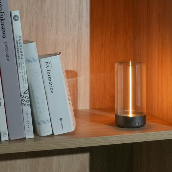 Luminária Filamento Magnética Moderna Luxo Minimalista Sem Fio