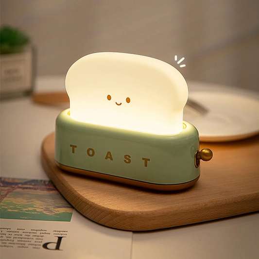 Luminária Criativa Torradeira sem Fio com USB Recarregável