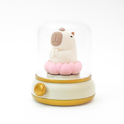 Vela LED Decorativa com Efeito Chama – Luz Noturna USB Regulável para Quarto e Cabeceira