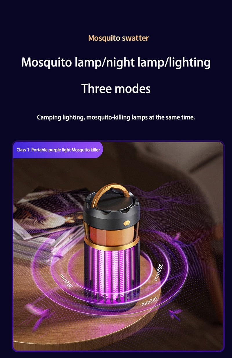 Xiaomi Mijia Mosquiteiro Elétrico Portátil com Luz Noturna e Recarga USB