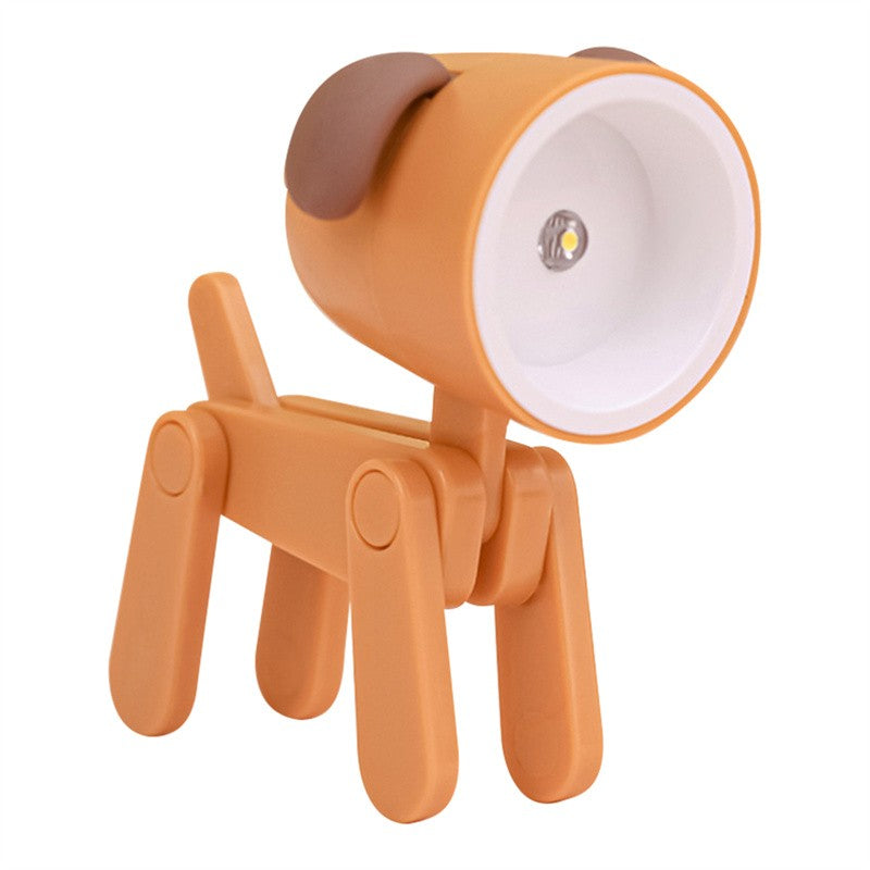 Mini Luminária LED Dobrável Infantil – Cachorrinho/Veado, Luz Quente