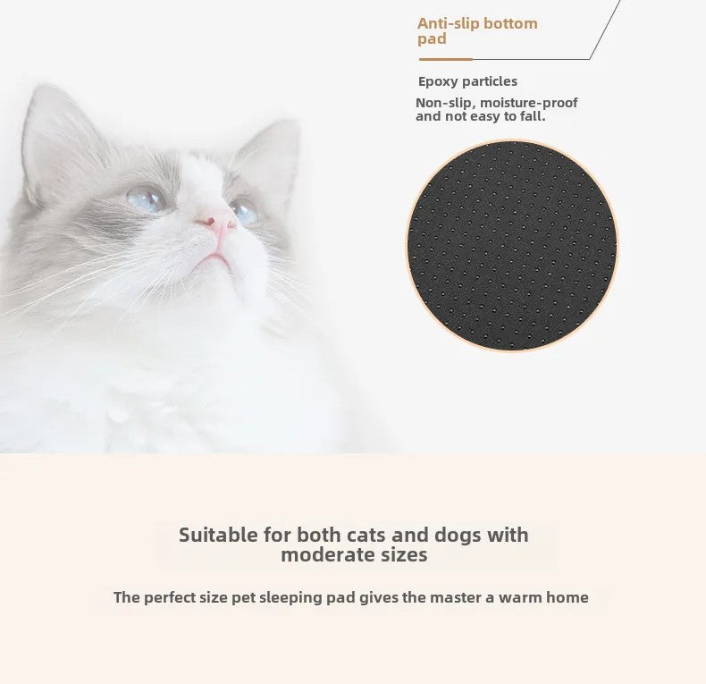 Cama para Pet Grande Inverno Quente – Colchão Pet Removível e Lavável