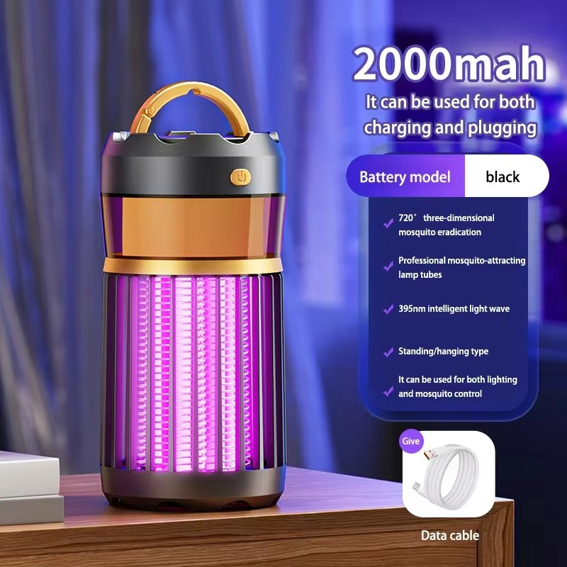 Xiaomi Mijia Mosquiteiro Elétrico Portátil com Luz Noturna e Recarga USB