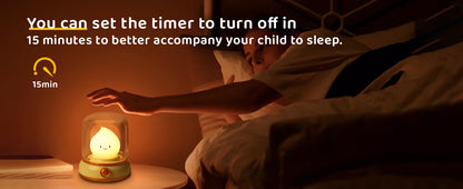 Vela LED Decorativa com Efeito Chama – Luz Noturna USB Regulável para Quarto e Cabeceira